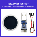 Hi-link fingerprint recognition module ZW101 test kit/development board low-power finger detection capacitive semiconductor fingerprint sensor